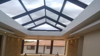 Custom double glazed skylight